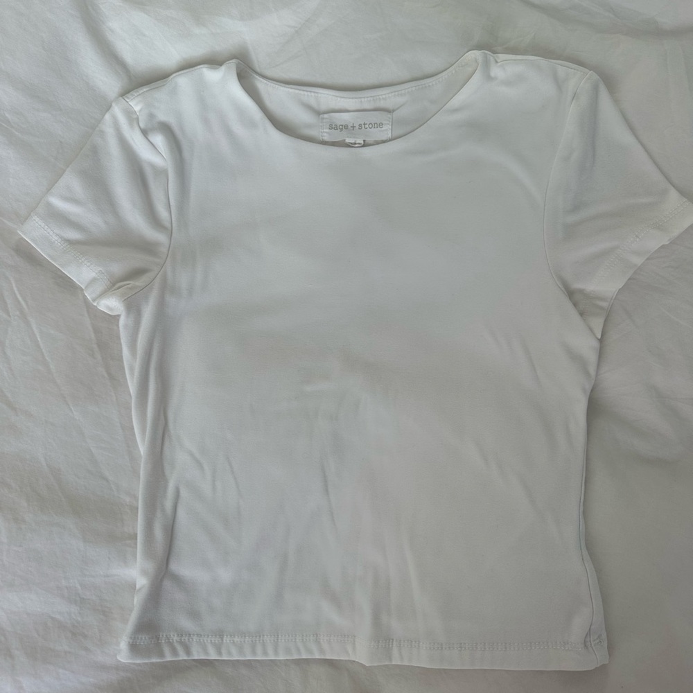 Sage and Stone Fitted Short Sleeve T-Shirt